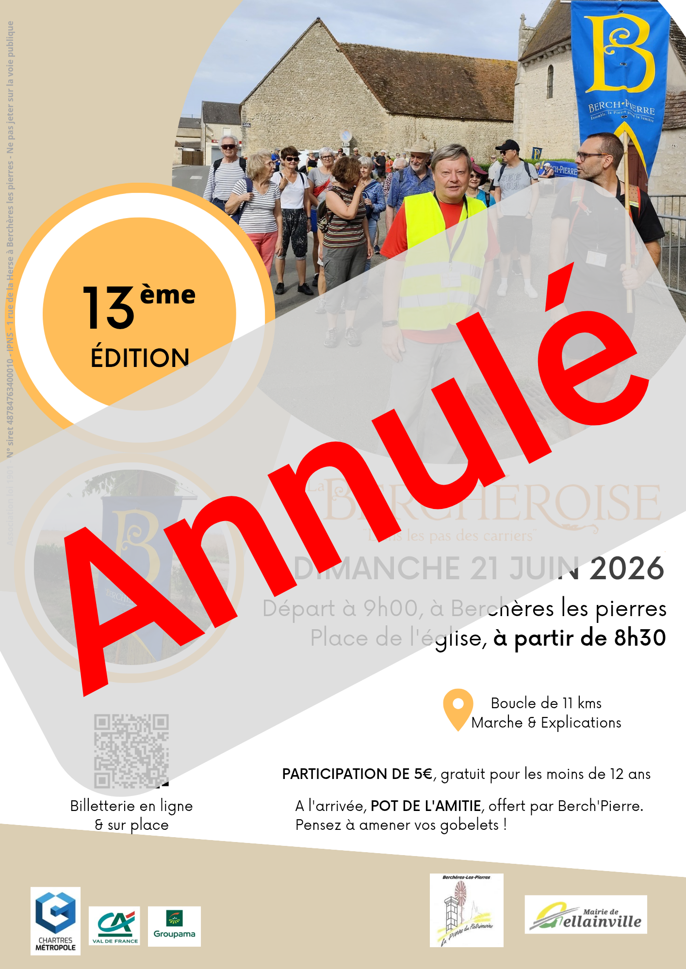 Lien vers la Billetterie de la Berchéroise